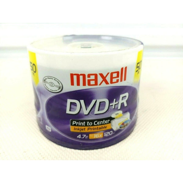 Maxell DVD+R 4.7GB 50pcs 50 pc(s)