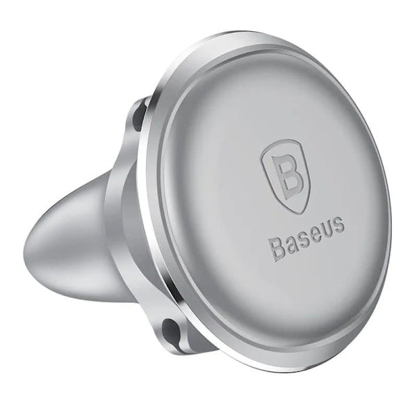 Telefona Turētājs Baseus Magnetic Air Vent Silver Silver
