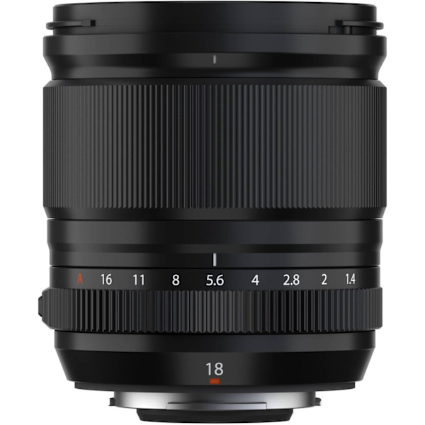 Fujifilm Fujinon XF 18mm f/1.4 R LM WR lens Sort