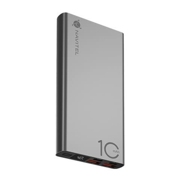 Navitel | Portable Charger | PWR10 AL SILVER | USB-A, USB-C | Lithium-ion