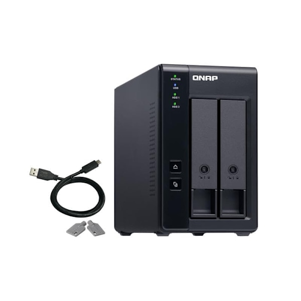 Extension unit QNAP TR-002 Black Sort