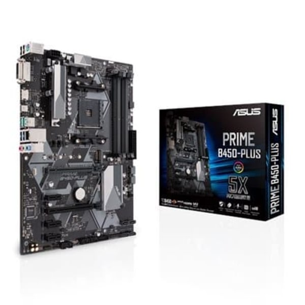 ASUS PRIME B450-PLUS AMD B450 Socket AM4 ATX