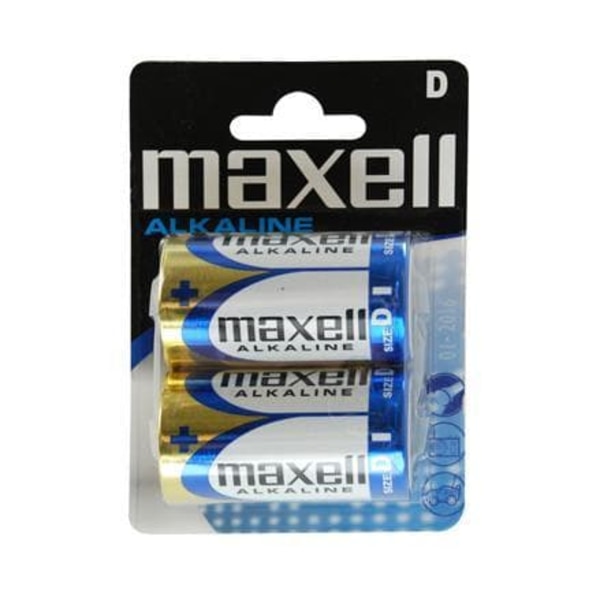 MAXELL battery alkaline LR20 2 pcs.