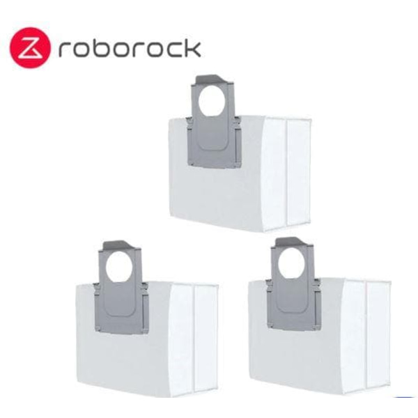 Vacuum Cleaner Accessory|ROBOROCK|Disposable Dust Bag 4pcs|White|For Q7 White+/Q7 White Max+/Q7 Black/ Q7 Black Max/Q7 Black+/Q7 Black Max+/Q5 Black+/