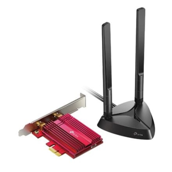TP-Link Archer TX3000E Internal WLAN / Bluetooth 2402 Mbit/s Sort, Rød