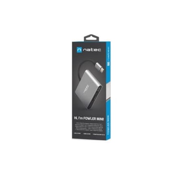NATEC MULTI PORT FOWLER MINI (USB-C PD, HDMI 4K)