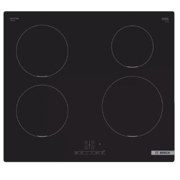 Bosch Serie 4 PUE611BB5E hob Black Built-in 60 cm Zone induction hob 4 zone(s) Sort