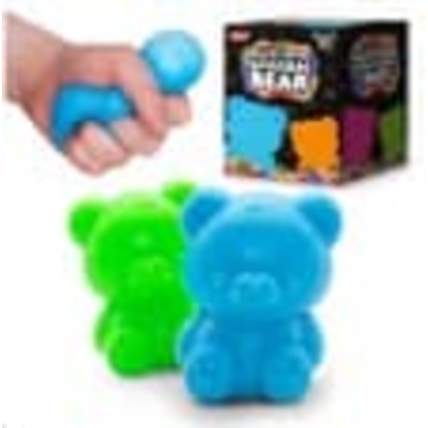 SCRUNCHEMS Fruity Neon Squishy Bear
