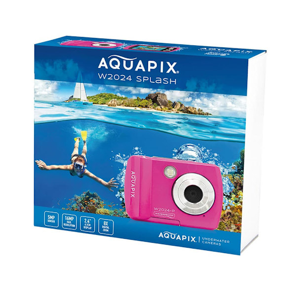 Easypix Aquapix W2024 Splash pink 10066 Rosa