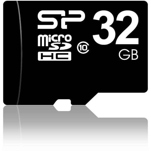 Silicon Power memory card microSDHC 32GB Class 10 + adapter
