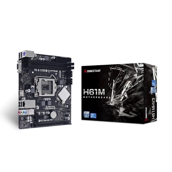 Motherboard BIOSTAR H61MHV3, Intel H61, sock. 1155, Ver 7.0