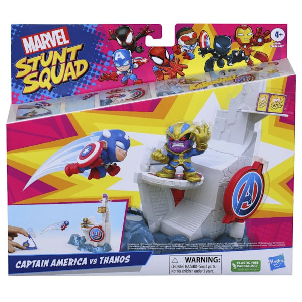 MARVEL Stunt Squad Figure Smashin Heroes