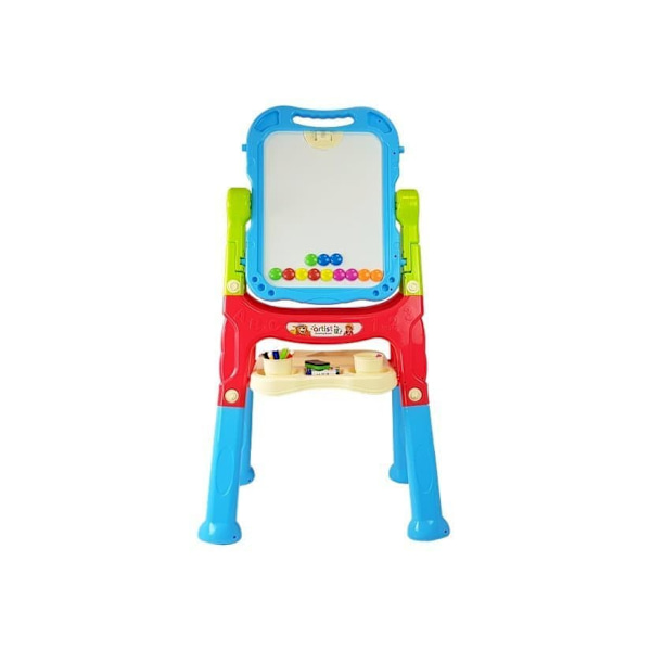 Magnetic Chalk Board Blue Red Accessories