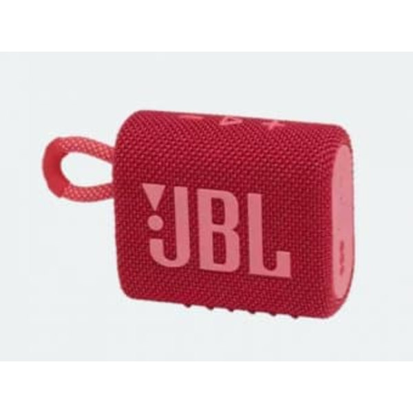 JBL wireless speaker Go 3 BT, red Punainen