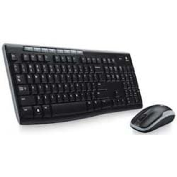 Logitech Wireless Combo MK270 Sort