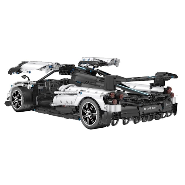 RASTAR 1:8 Pagani Huayra BC Bricks, assemble car, 97910