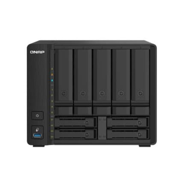 QNAP | 9-Bay QTS NAS | TS-932PX-4G | Up to 9 HDD/SSD Hot-Swap | AnnapurnaLabs Alpine | AL324 ARM Cortex-A57 Quad-Core | Processor frequency 1.7 GHz |
