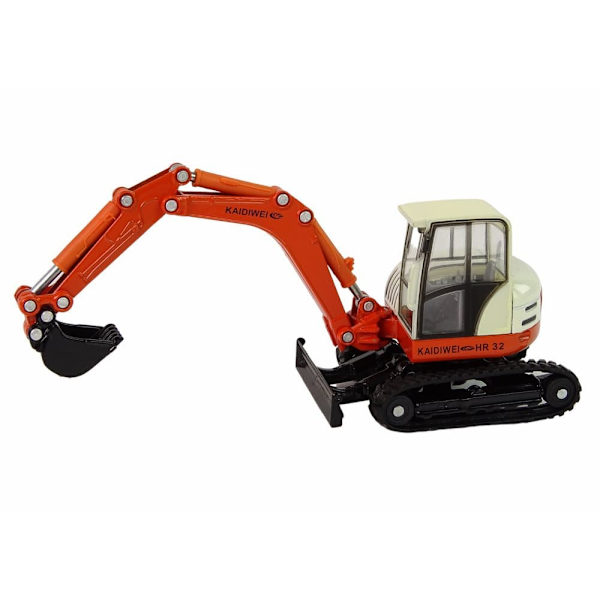 Metal Excavator with big Arm 1:50 Die Cast Model