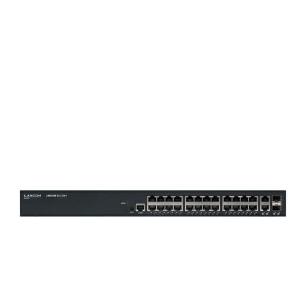 LANCOM GS-2326+ Managed L2 Gigabit Ethernet (10/100/1000) 1U Black musta