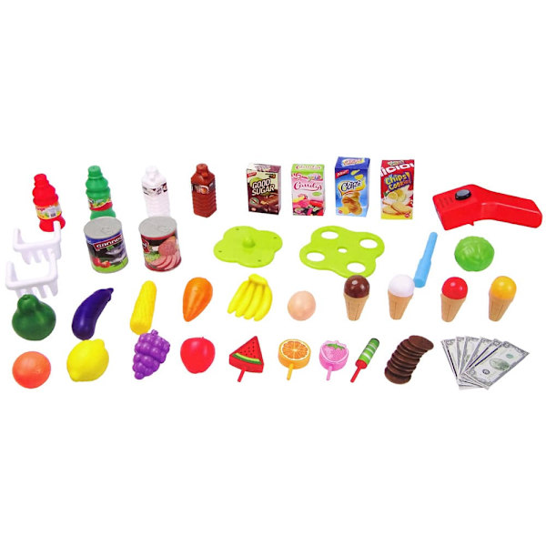 Supermarket Set Grocery Scanner for Kids