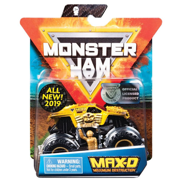 MONSTER JAM truck 1:64, single pack, assort., 6044941