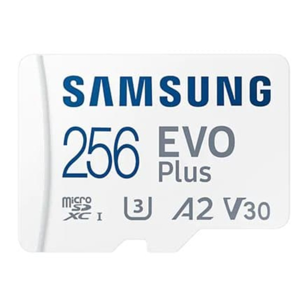 Samsung Evo Plus 256 GB MicroSDXC UHS-I Class 10 memory card