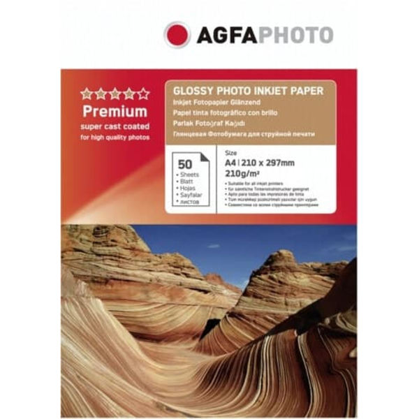 Agfaphoto photo paper A4 Photo Glossy 210g 50 sheets