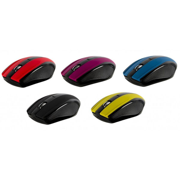 MOUSE SERIOUX RAINBOW400 WR RED USB