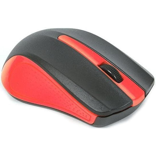 Omega mouse OM-05R, red Sort, Rød