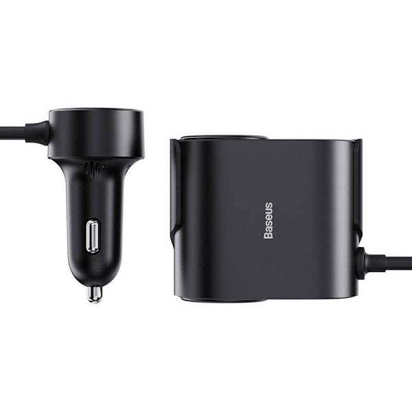 Baseus High Efficiency 1for2 Car Charger 30W