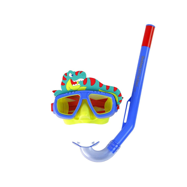 Blue Bestway Diving Mask With Pet Tube 24059
