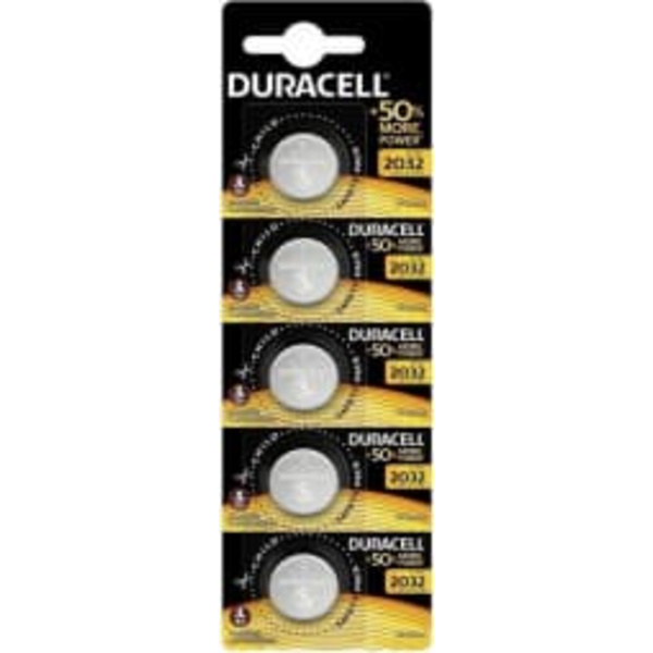 Duracell CR2032 5 pack