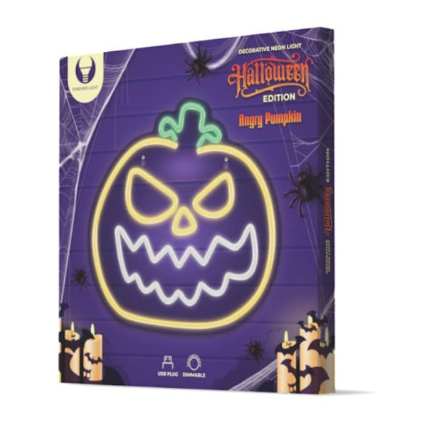 Forever Neolia ANGRY PUMPKIN Neon LED Sighboard