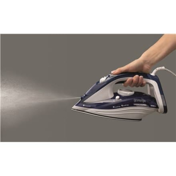 Gorenje | Steam Iron | SIH2600BLC | Steam Iron | 2600 W | Water tank capacity 350 ml | Continuous steam 30 g/min | Steam boost performance 95 g/min |