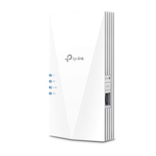 TP-LINK | AX1800 Wi-Fi 6 Range Extender | RE600X | 802.11ax | 2.4GHz/5GHz | Ethernet LAN (RJ-45) ports 1 | MU-MiMO Yes | no PoE | Antenna type 2xInter Hvid