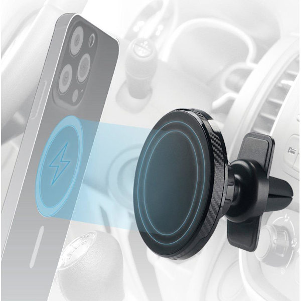 Vivanco car phone holder MAG Air Vent Wizard (63260) Sort