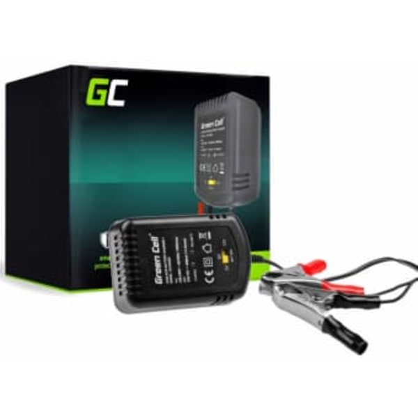 Green Cell ACAGM05 vehicle battery charger 2/6/12 V Black