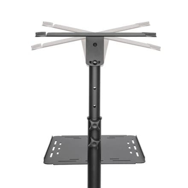 Stalowy wózek do projektora/laptopa