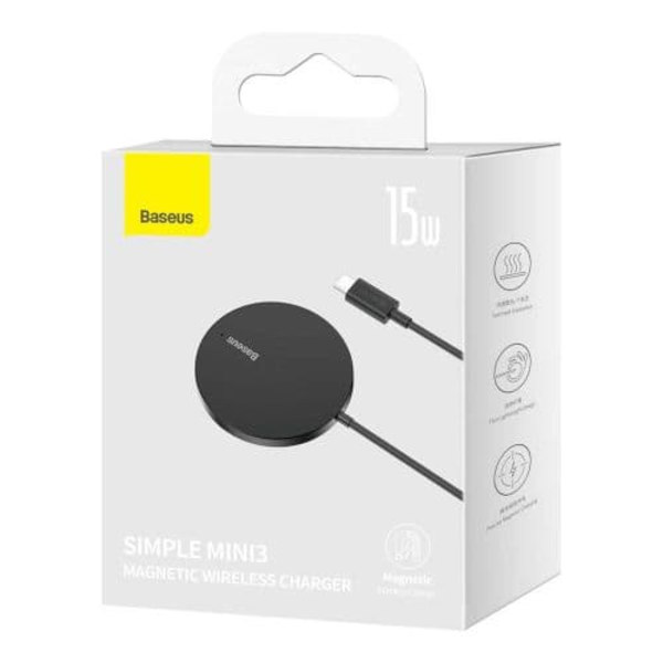 Lādētājs Baseus Simple Mini3 15W Black