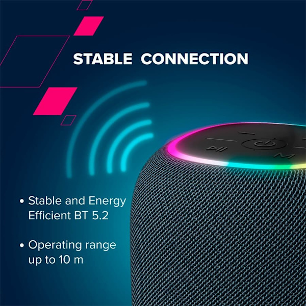 CANYON speaker BSP-8 10W Black Sort