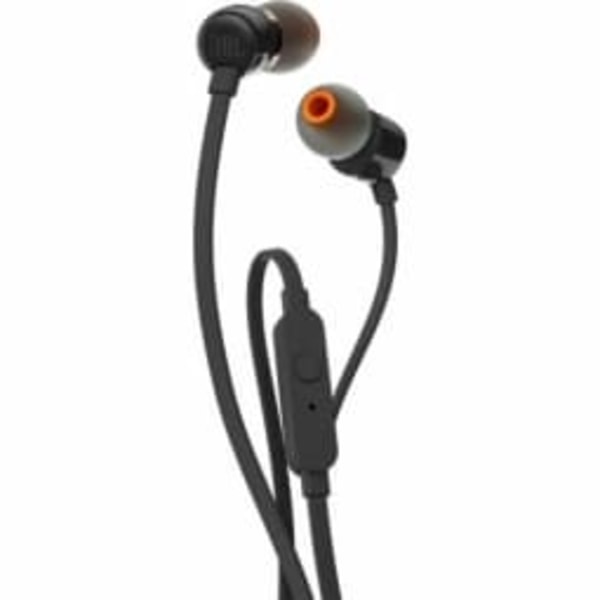Headphones JBL T110, In Ear, Black