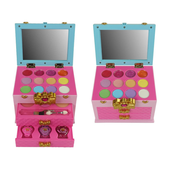 Make-up Beauty Set Toilet Casket Pink Cardboard