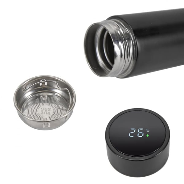 TERMOS INOX 450 ML, INDICATOR LED TEMPER