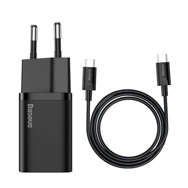 Baseus Super Si Wall Charger 25W Sort