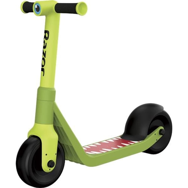 Razor Wild Ones Jr Scooter Dino, Green Sort, Grønn