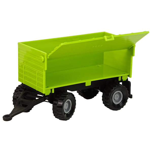 Farm Tractor with Trailer Lights Sounds Green