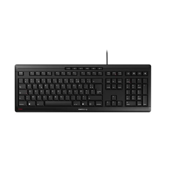 CHERRY STREAM KEYBOARD FRANCE/BLACK Svart