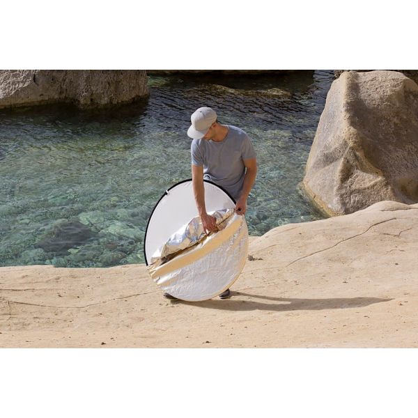 Manfrotto reflector Bottletop 5:1 75cm, gold/white (LR3096)
