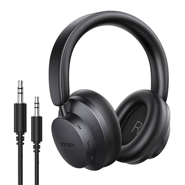 CASTI Ugreen, "HP203" HiTune Max3 Hybrid 40mm drivers, 45 ore baterie, incarcare USB Type-C, Over Ear, bluetooth 5.0, 3D Spatial Audio, ANC noise canc