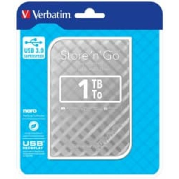 Verbatim 1TB 2.5" External hard drive 3.0 USB